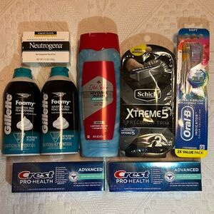 Men's personal care bundle Gillette Old Spice